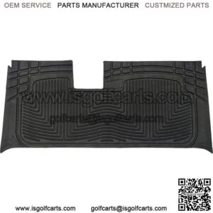 Shield Family/Club Clean Golf Cart Floor Mat - Fits EZGO TXT Model- New and Improved - Only golf car Mat to Meet 6 ASTM Standards- Industry Standard Golf Cart Mat- Golf Car Mat 8mm Thick - Patented