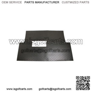 Club Car Precedent (04-Up) Golf Cart Black Diamond Plate Floor Shield Mat
