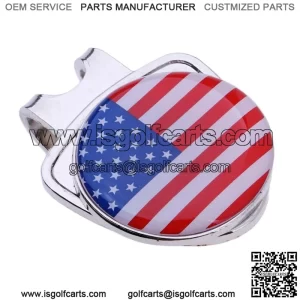 Marcador De Pelota De Golf Con Clip De Sombrero Est??ndar Para Su Amigo Los Clips Se Ajustan F??cilme  Clip para sombrero de golf