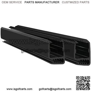 2 PCS Golf Cart Windshield Sash Clips 12.6 Inch Fit 1"x1" Tube for Club Car DS & Precedent Golf Cart ??1014441-01??1021630-01??