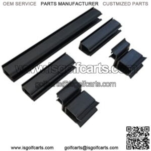 Revenge Golf Cart Parts & Accessories Replacement Hardware Kit for Club Car DS Windshields 1981 Thru 1999