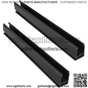EZGO Golf Cart Windshield Clips Sash for EZGO TXT DCS PDS 1994-up Golf Carts, Fit 0.75" Struts Square Tube, OEM EGWHC12, EGWHC10 618485 (Not Fit EZGO RXV)