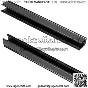 12.6 Inch Golf Cart Windshield Clips Sash Fit 1"x1" Tube for Club Car DS Club Car Precedent Golf Carts 1014441-01 1021630-01(2pcs)
