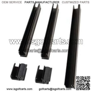 Revenge Golf Cart Parts & Accessories Replacement Hardware Kit for Club Car DS Windshields 2000 & Up