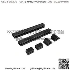 Golf Cart Windshield Mounting Clips Kit for EZGO TXT DCS PDS 1994-up,Fit 3/4?? Square Tube,OEM# EGWHC12,EGWHC10