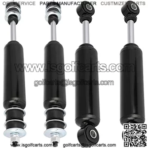 Precedent DS shocks, CTCAUTO Front Rear Shocks Struts, for Club Car G&E 1981-2007 DS Gas 2000-up Precedent 1014235 1015813 1010991 1014236 1013164 1012183 102588501 512-028 Assembly set of 4