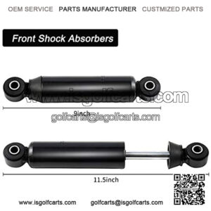 Club Car DS Front and Rear Shock Absorbers Kits for Electric and Gas Golf Cart OEM# 1014235/1014236-4 Pieces