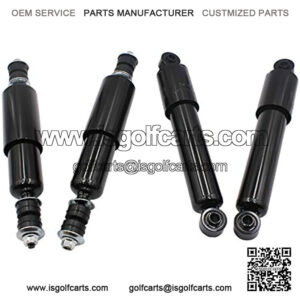 Set of 4 Golf Cart Front & Rear Shock Absorbers Fits 1981-2008 Club Car DS 1014235??1014236