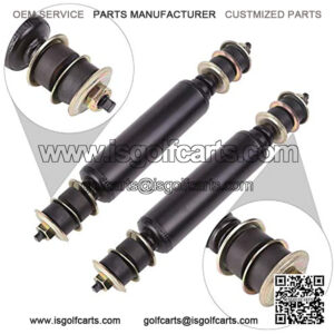 Golf Cart Front and Rear Shock Absorbers Kit for Club Car 1981-2011, Club Car Precedent 2004-up, Replaces 1014235 1014236 1010991 1015813 1013164 (2 Front + 2 Rear Shocks)