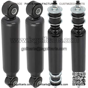 SCITOO Precedent DS Shocks, 4 Pcs Front Rear Golf Cart Shocks Absorbers Strut Fit for Club Car G&E 1981-2007 DS Gas 2000-up Precedent with 1014235 1015813 1010991 1033510-01 CP10142354 1014236 Shocks