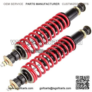 Golf Cart Front/Rear Coil Over Heavy Duty Shock Fits Medalist/TXT 1994+ Newer Gas or Electric, Replaces OEM# 70630-G01 76418-G01, 2- Pack