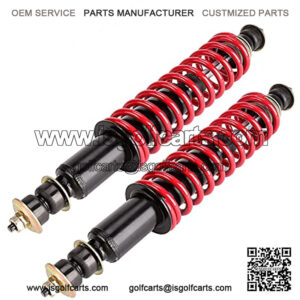 Universal Golf Cart Front and Rear Heavy Duty Coil Shock Absorbers Kit for TXT & Medalist 1994-up 70928-G01 76418-G01-2 PCS