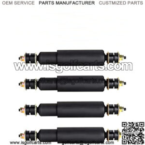 Golf Cart Shocks for 1994-Up EZGO TXT Front and Rear Shock Set of 4, Heavy Duty Shock Absorbers OEM# 70928-G01 76418-01