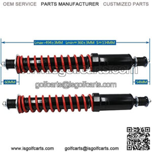 Pair(2) EZGO Medalist/TXT Front and Rear Coil Over Heavy Duty Shocks 70630-G01