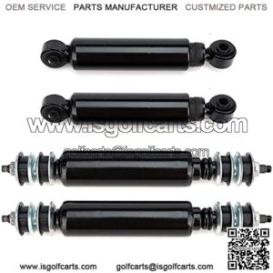 Club Car 2 Front and 2 Rear Shocks Absorbers for Golf Cart Club Car DS G&E 1988-up??Precedent G&E 2004-up??for 88-08 Electric 97-08 Gas Model??Replace 1014235,1014236,1010991,1015813,1013164??4pcs??
