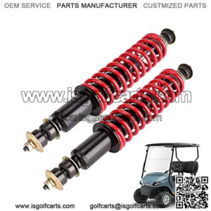 Golf Cart Front/Rear Coil Over Heavy Duty Shock Absorber Spring for EZGO TXT/Medalist 1994-up Newer Gas or Electric, Replaces OEM# 70630-G01 76418-G01