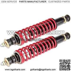 Golf Cart Coil Overload Shocks, Upgrade Front and Rear Heavy Duty Shock Absorber 2 PCS for E-Z-GO TXT Medalist 1994-up Gas or Electric Golf Cart 70928-G01 70630-G01 76418-G01