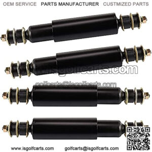 EZGO TXT Shock Absorbers Front and Rear 2 Pairs For 1994-Up Gas & Electric Golf Cart, Replaces OEM Part number # 76418-01, Nivel Part # 5006