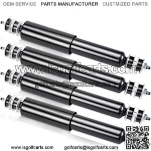 EZGO TXT Front and Rear Shocks Absorbers for 1994-Up Golf Cart, 4PCS, OEM # 70928-G01, 76418-01