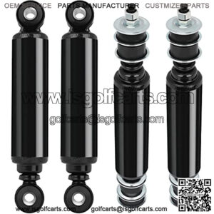 Precedent DS Shocks, 4 Pcs Front Rear Golf Cart Shocks Absorbers Strut Fit for Club Car G&E 1981-2007 DS Gas 2000-up Precedent with 1014235 1015813 1010991 1033510-01 CP10142354 1014236 Shocks