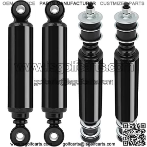 Precedent DS Shocks, 4 Pcs Front Rear Golf Cart Shocks Absorbers Strut Fit for Club Car G&E 1981-2007 DS Gas 2000-up Precedent with 1014235 1015813 1010991 1033510-01 CP10142354 1014236 Shocks