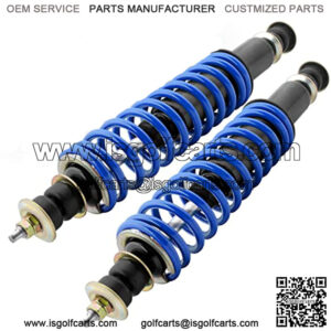 Golf Cart Coil Over Heavy Duty Shocks for EZGO TXT 1994-up Gas and Electric Models, Replaces OEM # 70928-G01 76418-G01, Both Front & Rear Shock Absorbers