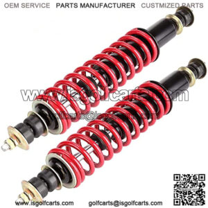 Golf Cart Front/Rear Coil Over Heavy Duty Shock Fits EZGO Medalist/TXT 1994+ Newer Gas or Electric, Replaces OEM# 70928-G01 76418-G01, 2- Pack