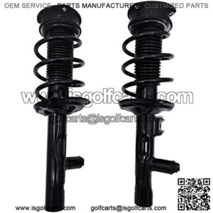 5Q0413031FK Front Magnetic Shock Absorber Assy with Spring Compatible with Skoda Octavia III, Kodiaq,Seat Leon III,VW Passat Tiguan II,Touran II,,T-ROC,Golf 7 VII 2013-2020