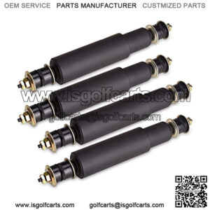 Front Rear Shock Absorbers Kit for EZGO TXT & Medalist 1994-up Golf Cart, Replace OEM 70928-G01 76418-G01