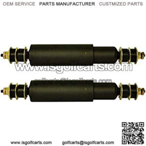 EZGO TXT Golf Cart 2X Rear Shock Absorbers For 1994-Up Gas & Electric Models, Replaces OEM Part number # 76418-01, Nivel Part # 5006