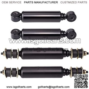 Golf Cart Front Shocks & Rear Shock Absorbers Kit for Club Car DS 1988-2008, Car Precedent 2004-up, OEM# 103351001 102588601