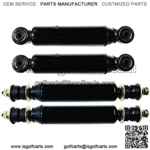 Front + Rear Shock Absorber Set for Club Car Precedent 2004+ Golf Cart 102588501, 102588601