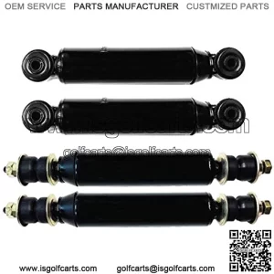 Front + Rear Shock Absorber Set for Club Car Precedent 2004+ Golf Cart 102588501, 102588601