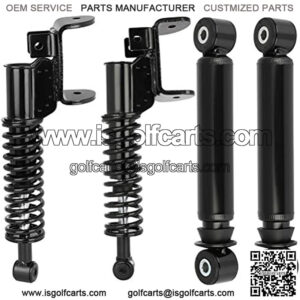 4 Pcs Front Rear Golf Cart Shocks Absorbers Strut Fit for G&E 2008-up RXV with 611724 603637 8100 603024 601246 Shocks