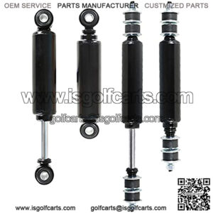 Golf Cart Front and Rear Shock Absorbers Replacement for Club Car DS 1981-2011 Precedent 2004-up 1014235, 1015813 (2 Front+2 Rear Shocks)