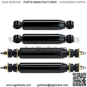 Golf Cart Shocks for Club Car DS Front and Rear Shock Absorbers for DS G&E 1988-up, Precedent G&E 2004-up, for 88-08 Electric 97-08 Gas Model 1014235 1014236 1010991 1015813 1013164