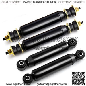 Club Car DS/Precedent Front and Rear Shock Absorbers Kit for Electric & Gas Golf Cart Models Replaces OEM #1014235,1014236,1010991,1015813,1013164,1027064-01,1012183