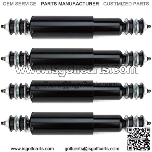 EZGO 2 Front and 2 Rear Shocks Absorbers for Golf Cart 1994-up EZGO TXT Marathon??Medalist Replace 70928-G01, 76418-01??4pcs??
