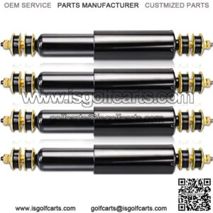 EZGO TXT Shocks, Golf Cart Front and Rear Shocks Absorbers, Fits 1994-Up Gas & Electric EZGO TXT Golf Cart, OEM# 76418-01,70928-g01