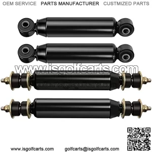 Club Car DS Shocks Front and Rear Shock Absorbers for Club Car DS G&E 1988-up,Precedent G&E 2004-up,for 88-08 Electric and 97-08 Gas Model, OEM # 1014235, 1014236 ??4pcs??