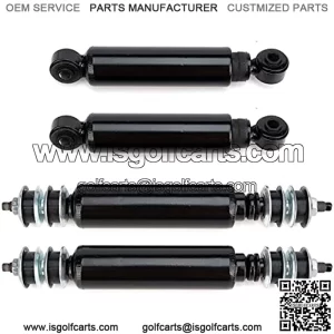 Club Car 2 Front and 2 Rear Shocks Absorbers for Golf Cart Club Car DS G&E 1988-up??Precedent G&E 2004-up??for 88-08 Electric 97-08 Gas Model??Replace 1014235,1014236,1010991,1015813,1013164??4pcs??