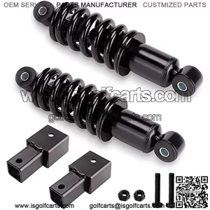 Golf Cart Heavy Duty Rear Shock Absorber Fits Yamaha G29 Repalces OEM#JR6-F2210-00, DO NOT Replace OEM# OEM# JW2-F2210-10, 2PCS