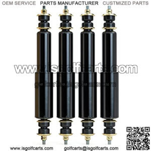 Golf Cart Shocks for EZGO TXT, Medalist & Marathon, Front Rear Shock Absorbers Kit Replace OEM 70928-G01 76418-G01, Set of 4