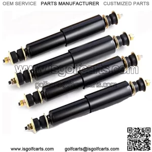 EZGO TXT Golf Cart Front and Rear Shock Absorbers Kit for 1994-Up Gas & Electric Models, Replaces OEM #76418-G01,70248-G01,70324-G01,76419-G01,70928-G01,Nivel Part #5006