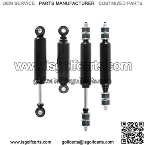 For Club Car 2004-Up Precedent Gas/Electric Front & Rear Shock Absorber Set