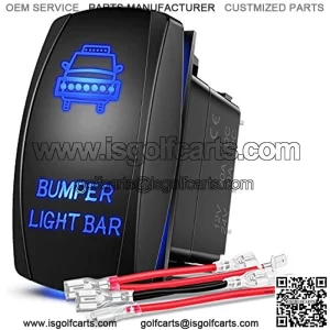 NBWDY 12V Waterproof Push-Button On-Off Switch with Quick Connector use for Completely Cut Off The Power to The Car Truck ATV UTV Bus LED Light Kit etc.