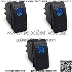 TURBO SII 50" 5D 288W Curved Led Light Bar with Rocker Switch Wiring Harness Kit for Truck Polaris Ranger RZR Golf Cart 4x4 Boat