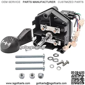 Club Car DS 48 Volt Heavy Duty Forward Reverse Switch Assembly with Handle, Switch for Golf Cart 1996-Up