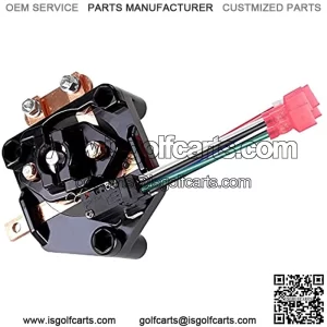 Golf Cart Forward and Reverse Switch Assembly w/3 Switch for Club Car DS Electric 1983.5 - up 36 Volt with Resistors