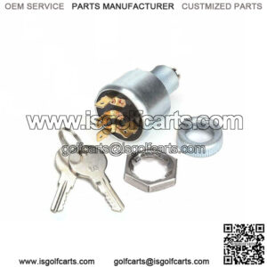 Golf Cart Ignition Switch and Key Stater Switch for EZGO 1981-Up 33639-G01